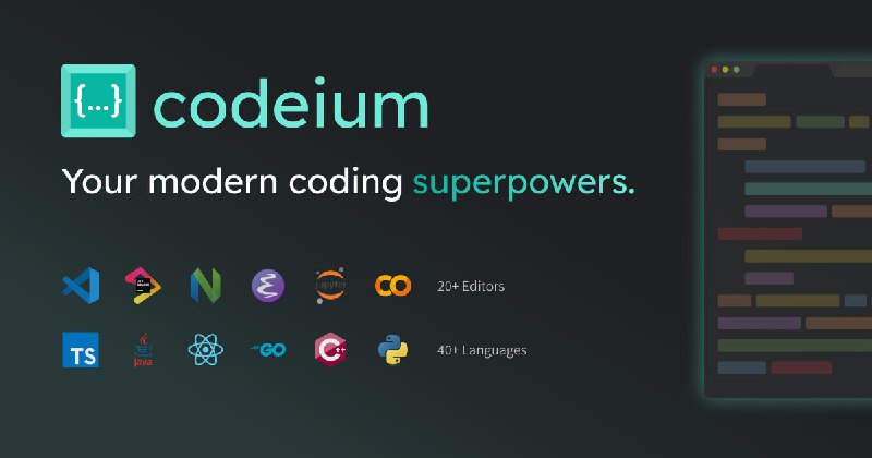 #AI #开源 #编程 #工具👨‍💻Codeium - 一款免费的 AI 编程辅助工具🆚竞品比较📄Codeium 基本上可以当作 GitHub Copilot 的免费平替，同时支持 40+ 编程语言， 20+ IDE ，还支持浏览器使用（Colab、Jupyter等）使用也非常简单，直接写一个注释或者代码头，稍等片刻后 Codeium 便会生成建议，按「Tab」接受即可✅Features▫️代码生成/补全/解释▫️解决代码错误/自动重构代码▫️生成注释/代码文档▫️AI 对话▫️编程语言转换📮投稿    📢频道    💬群聊