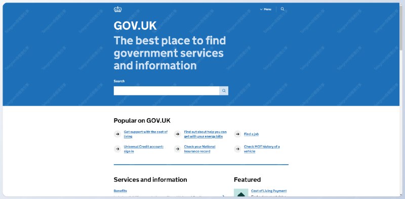 #开源 #前端🌐GOV.UK Frontend - 一个开源的政府网站前端🌐 体验网站📄这个项目是英国政府官网的前端，任何人都可以对它提交修改，但是不一定会通过📮投稿    📢频道    💬群聊    🔎索引