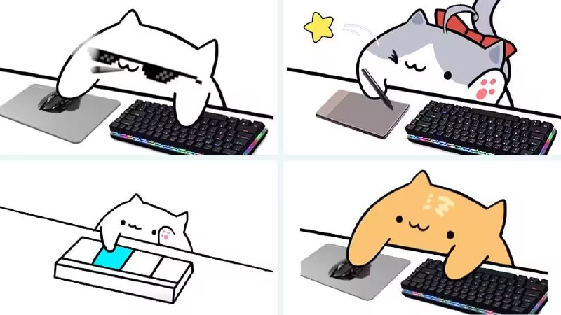 #Windows #软件🐱Bongo Cat Mver - 一只可以模仿你操作的桌面猫咪⬇️下载最新（密码c819）📄Bongo Cat Mver 是一款用于装饰直播/视频/桌面的工具，它能根据鼠标、键盘、手柄操作做出相应的动作，它具有高度的可定制性🌐开发者的灵感应该是来源于「Bongo Cat」，你可以根据作者提供的按键顺序击出有旋律的鼓声📮投稿    📢频道    💬群聊    🔎索引