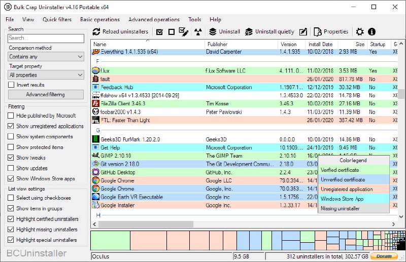 #Windows #工具❌ BCUninstaller - 一款开源的软件卸载工具下载页面市面上的软件卸载工具比较多，免费开源的比较少BCUninstaller 可以检测绝大多数程序和游戏包括绿色版或未注册的程序，支持清理残留物、强制卸载、批量卸载、自动卸载等功能（默认支持中文）📮投稿    📢频道    💬群聊    🔎索引