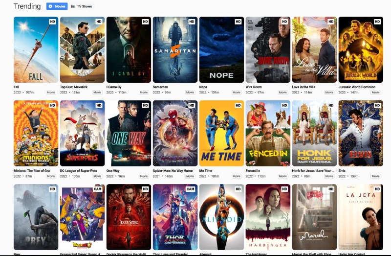 Myflixer - 一个零广告的国外免费高清电影流媒体网站/影视网站平台，视频质量比较高，而且还有中文字幕，收录的都是热门的影视，可按国家和电影类型查找无需注册或付费即可在线观看电影，网站拥有超过 10000 部电影和电视剧