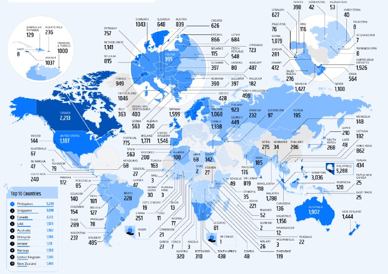 #AI #数据 #阅读🤖2023 年生成式人工智能全球兴趣报告▫️菲律宾是全球 AI 工具的月度搜索量最高的国家，达到每 10 万人口5,288次，主要集中在文本 AI 领域▫️ChatGPT 是在最多国家（65个）中搜索次数最多的生成式 AI 工具▫️Quillbot 在第二多的国家（61个）在搜索次数最多的工具，拥有每月 1200 万次的全球搜索量（有点意外）▫️Midjourney 是在 92 个国家中搜索次数最多的图像生成工具这个报告是根据 Google 搜索量得出的数据，所以当然就不包含中国了，感兴趣的可以点上方链接查看全文📮投稿    📢频道    💬群聊    🔎索引