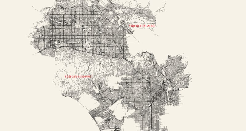 #地图 #工具 #在线生成🛣️City Roads - 一个城市道路地图生成工具🌐开源地址📄该工具可以将世界各个城市的道路抽出来绘制成图，支持自定义线条、背景颜色，最后可以将地图导出为 PNG 或 SVG 文件支持中文搜索城市名称，体验不错