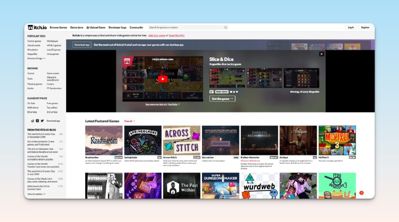 #游戏 #在线🎮itch.io - 全球最大的独立游戏平台📃如果你是实习两年半的游戏制作人，你可以把你的游戏上传到这个网站，可以是免费/捐赠/收费的形式（捐赠相当于开启了捐赠按钮，游戏是免费的）整个流程很便捷，所以也是目前世界上最大的独立游戏平台当然你也可以在上面畅玩游戏，游戏太多了，所以你可以去Google搜有哪些别人推荐的📢关注频道：@geekshare 💬加入群聊：@igeekshare📮欢迎投稿：@Geekshare_bot