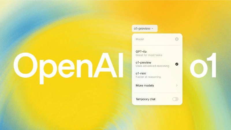 #ChatGPT🤖️ OpenAI 发布旗下最强大模型 「OpenAI o1」官方称，o1 在推理能力上代表了人工智能的最强水平▫️OpenAI o1：性能强大，适用于处理各个领域推理的复杂任务