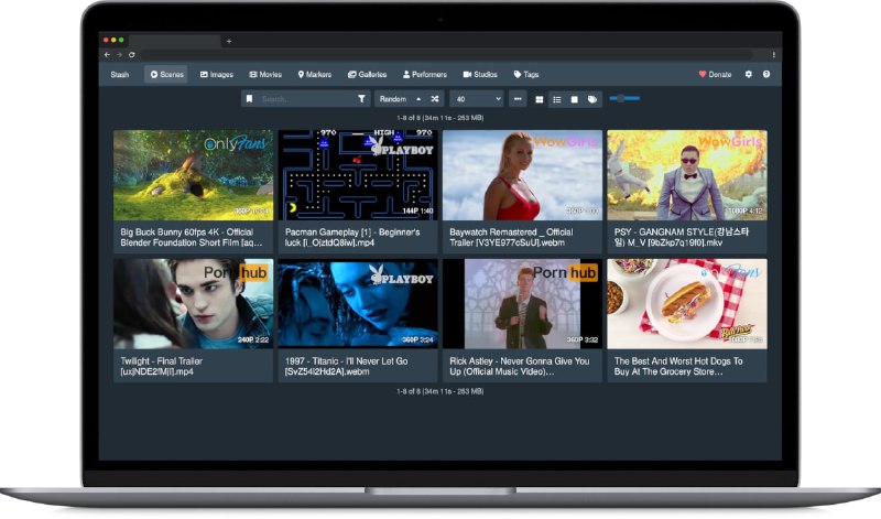 #开源 #视频管理 #工具 #跨平台🔞Stash - 一个免费开源的porn视频管理工具🧩开源地址 | ⬇️下载地址📃看了一下这个项目的Deomo视频，好家伙，比PLEX还强大！支持自定义标签跳转到视频节点，这个功能可太棒了，你可以把最精彩的部分标签化，然后下次直接点击