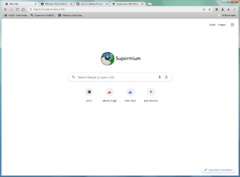 #浏览器 #chrome🌐Supermium - 一款为老款 Windows 系统优化的 Chromium 浏览器开源页面📄随着 Chrome 停止了对 Windows8.1 以及之前系统的支持，诸多老系统已经无法正常使用 Chrome而 Supermium 正是为解决这一问题而诞生，它可以在 Windows XP、2003、Vista、7、8.x 上运行官方甚至计划在未来支持 Windows 2000 系统，再战500年！📮投稿    📢频道    💬群聊    🔎索引