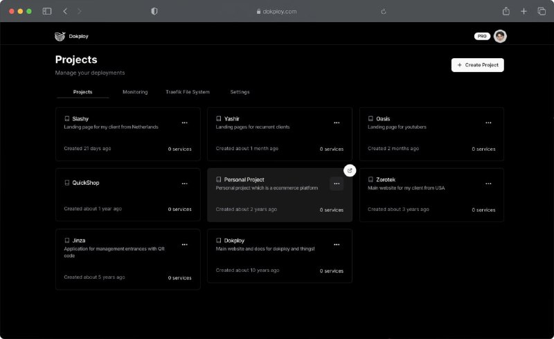 #开源 #代替方案 #建站 #PaaS⭐️ Dokploy - 一个免费的自托管平台即服务 (PaaS)开源页面Dokploy 是 Heroku、Vercel 和 Netliify 等平台的开源的替代品这类服务的出现是大势所趋，部署项目时可以省去很多步骤➡️ 已收录至「一键部署方案」📮投稿    📢频道    💬群聊    🔎索引
