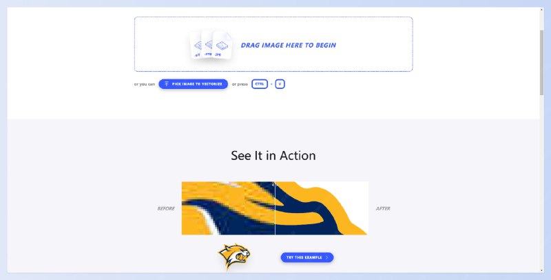 #AI #图像处理 #工具Vectorizer.AI - 一个 AI 矢量图转化工具📄工具基于深度矢量引擎，你只需要上传一张 GIF/PNG/JPG 图片，AI 便会为你生成一张矢量图我尝试了一下，效果非常好，并且目前处于内测阶段，全功能免费🔖相关阅读▫️网站旗下其他工具📢关注频道：@geekshare 💬加入群聊：@igeekshare📮欢迎投稿：@Geekshare_bot