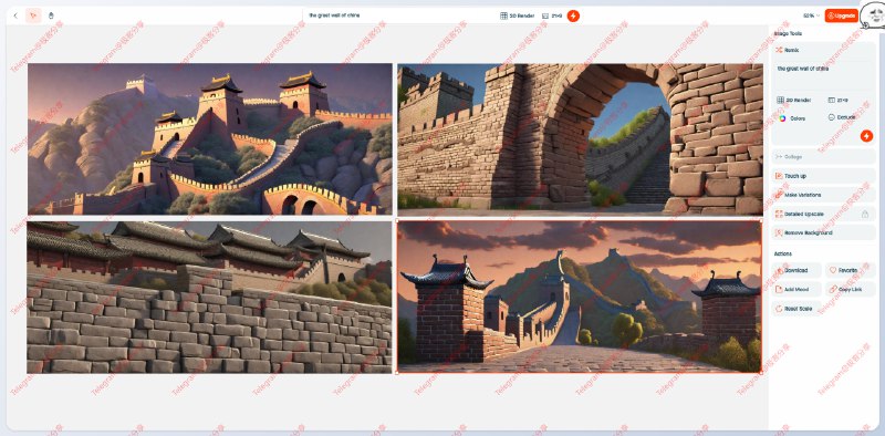 #AI #AI绘画🖼️Visual Electric（视觉电气） - 一个创新的 AI 生成图片工具📄输入 Prompt 之后，可以选择生成图片的颜色、风格类型尺寸等