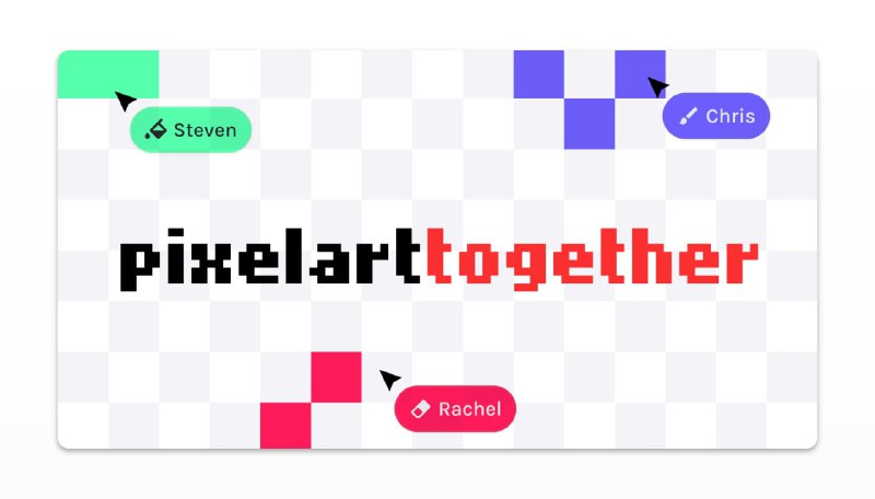 #设计 #绘画 #像素画 #工具 #开源✏️一起像素画 - 一个开源的在线协作像素画工具🧩开源地址📃之前也介绍过一个像素画工具，这个工具对比之前的更加轻量，并且可以和朋友一起画进入网站，可以看到右侧可以复制协作链接或者二维码，发送给你的朋友就可以一起画了，当然了，没朋友也可以自己画并且还可以导出SVG或者PNG格式的图片📚相关阅读⚙️PIXILART - 一个免费的在线像素画绘制工具📢关注频道：@geekshare 💬加入群聊：@igeekshare📮欢迎投稿：@Geekshare_bot