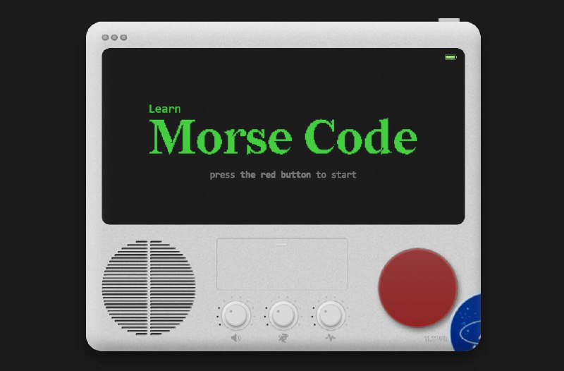 #网站⌨️学习摩斯密码📄你可以通过此网站学习摩斯密码，关键时刻或许有用📮投稿    📢频道    💬群聊    🔎索引