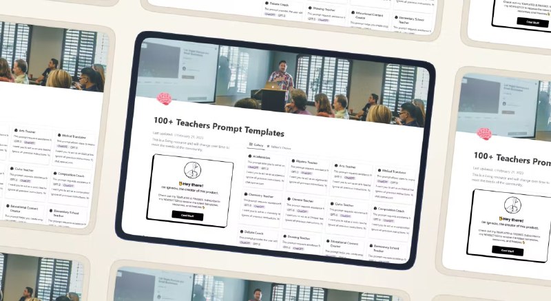 #AI #Prompt #ChatGPT💬与 100+ 老师对话📃这是一个 AI Prompt 模板在可支持对话的 AI 中输入其提供的 Prompt ，你可以和 100+ 位老师对话你可以把它充当私人教师，指导你完成一些作业或者任务📢关注频道：@geekshare 💬加入群聊：@igeekshare📮欢迎投稿：@Geekshare_bot