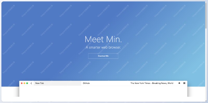 #浏览器 #开源🌐Min - 一款小而美的开源 Windows 浏览器🌐开源地址Min浏览器在 Chromium 的基础上删除了大部分功能，界面设计非常简约，内存占用也比较小这玩意还把插件阉割了，不过内置了广告过滤以及自定义脚本功能，比较适合低配电脑📮投稿    📢频道    💬群聊    🔎索引